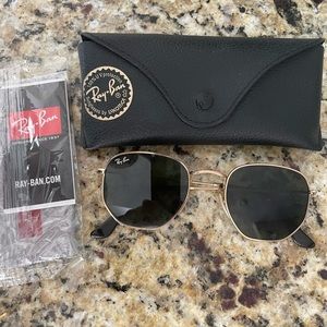 Ray Band Hexagon Flat Lenses